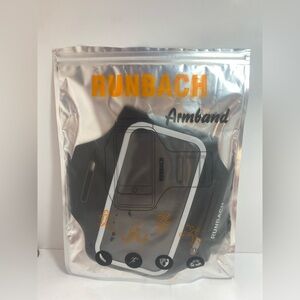 RUNBACH Black Running Armband for samsung galaxy